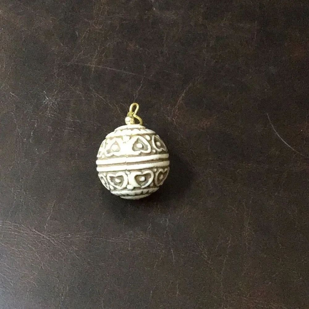 Beautiful little bowl of hearts pendant from estate sale